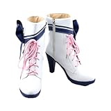 Kurosawa Dia Cosplay Shoes Boots Girls Halloween Carnival Costume Accessories (Female US 7.5/EU38.5)