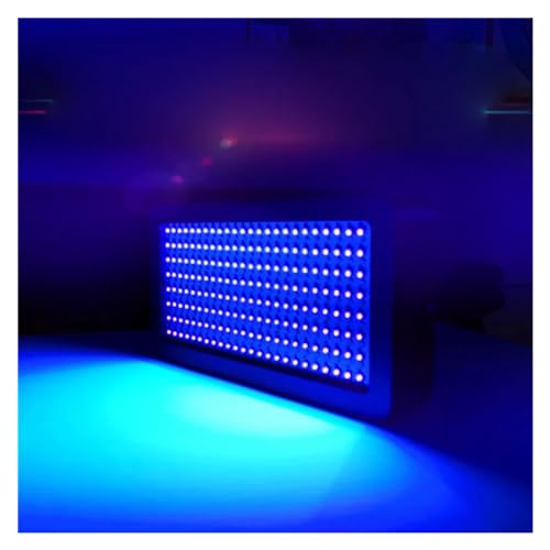 BGAZA Ventilador LED de Alta Potencia, luz de curado UV, 1500W, 395nm, 405nm, 365nm, Tinta de Pegamento, Sombra de Aceite Verde UV, luz de curado de Resina de impresión 3D(365nm)