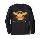 Julius Caesar Long Sleeve Shirt - Veni Vidi Vici SPQR