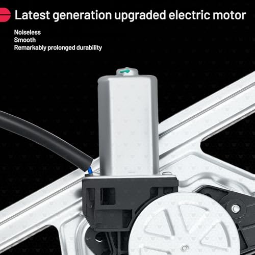 Image of BDFHYK EK4Z6123200B Power Window Regulator with Motor Front Right Compatible with Ford Transit-150, Transit-250, Transit-350