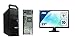 Lenovo ThinkStation S30 Xeon E5-1607/16 /SSD240 + 1 TERA / 16GB RAM/DVD-RW/W10 + MONITOR AOC FHD 27 POLLICI AOC E2770 (RIcONDIZIONATO CERTIFICATO)