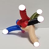 3PCS 3D Printed Mini Dick Magnet, Great Gag Gift, Locker Refrigerador Paper Holder Office Cute Kitchen Funny Classroom, Bachelorette Party, Party Favors, Desk Decor, Novelty Gift (Silk Green)