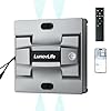 LunovLife Robot Laveur de Vitre 5600Pa, Nettoyeur Vitre Automatique Pulvérisation, Aspirateur à Vitre Intelligent avec Télécommande & Corde de Sécurité, pour Fenêtres Intérieures et Extérieures