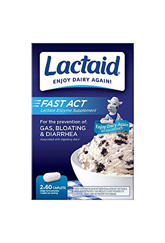 Lactaid Fast Act 120-Count Caplets