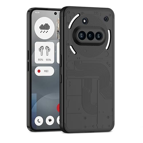 Coque silicone Nothing Phone 3a rigide antichoc noire accessoire protection intégrale fine