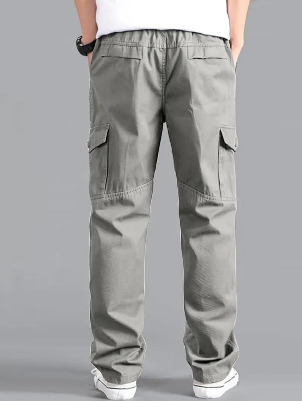 Image of Amazon Brand - INKAST Men Stylish Multi-Pocket Cargo Pants | Casual Fit | Modern Trousers