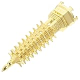 DOITOOL Estatua de Torre Wenchang de Aleación Dorada 13 Cm, Modelo de Pagoda de 9 Niveles, Adorno de Escritorio Vintage para Decoración del Hogar y Oficina, Decoración de Pagoda Feng Shui