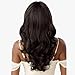 Sensationnel What Lace 13X6 Wigs - Quiana Lacefrontal Hand Tied Glueless Synthetic With Natural Density Preplucked Hairline (1B OFFBLACK)