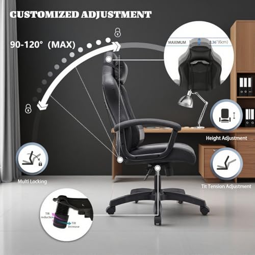 Msdizuo Gaming Chair Ergonomic Office Chair MZ813 の商品画像 2