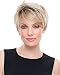 Short Blonde Wigs for White Women Pixie Wig Black Rooted Bob Hair Wigs with Bangs Natural Synthetic Full Wigs for Women Lady Costume Party Wig YM008
