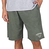 Concepts Sport Men's Green Houston Texans Mainstream Tri-Blend Shorts