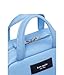 Kate Spade New York Puffed Smooth Leather Satchel, Astral Blue