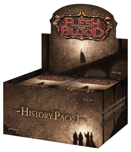 Flesh & Blood TCG History Pack 1 optimisez vos decks avec 36 boosters