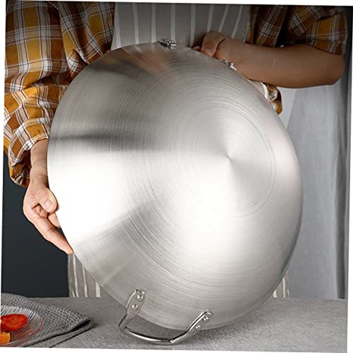 Olla wok de acero inoxidable con doble mango VICASKY miniatura 6