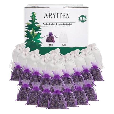 26-Pack Lavender Sachets by Aryiten Cover