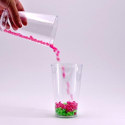 SUMAG Color Bead Separation (with Cup) Magic Tricks Close Up Street Gimmick Prop Accessories Funny Two Tumblers Beads Separate Magic