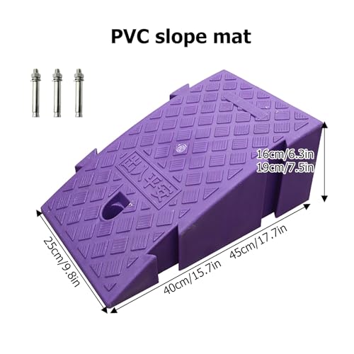 Set de rampas de caucho resistente para bordillos miniatura 5