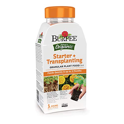 Burpee Organic Starter + Transplating Granular Plant Food, 1 lb