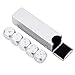 6 Sided Metal Dice Set, DND Dice Set with Storage Box Table Game Poker Games Dice Accessory (Silver Rectangular Box)