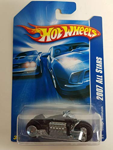 Dodge Tomahawk Black Color 2007 All Stars Hot Wheels diecast