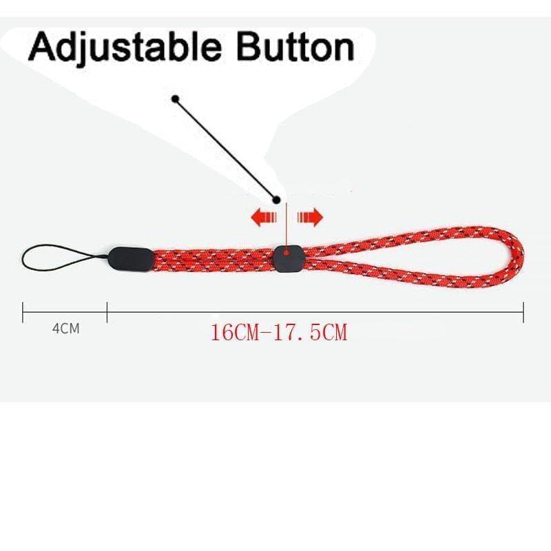 Image of GadgetBite Multipurpose Hand Wrist Strap Lanyard Adjustable Nylon Wristlet Keychain for Mobile Phone Case Holder, Keys, Camera, ID Card & USB Flash Drive