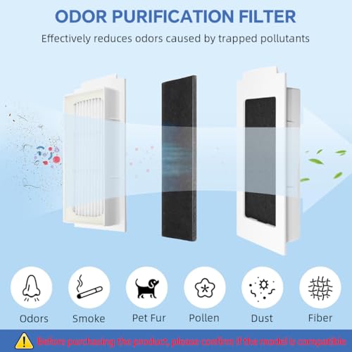 Image of HASTHIP 10Pcs Replacement Parts for Ecovacs T30 Omni /T30 PRO Omni, Spare Accessories with 1 Main Brush, 2 Side Brushes, 2 Mop Cloth, 2 Filters, 1 Cleaning Brush, 2 Dust Bags - Cleaning Tools