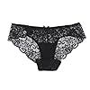 Sunm Boutique 6 Pack Womens Underwear Invisible Seamless Bikini Lace Underwear Half Back Coverage Panties Multicoloured