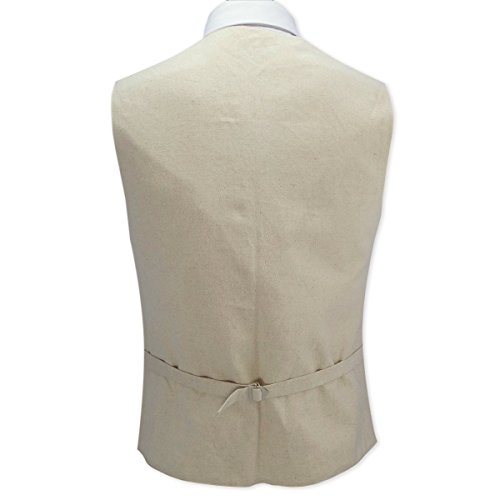 Tuxedo Park Linen 5 Button Vest2