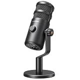MAONO PD100 Gen2 Microfono Dinamico USB/XLR, Audio 192 kHz/24 bit, Struttura in Metallo, Pulsante Mute, Kit Completo con Cavi USB e XLR, per Podcast, Streaming, Gaming e PC