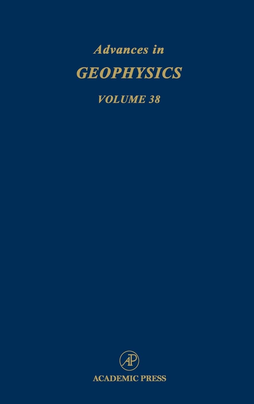 Advances in Geophysics, Vol. 38