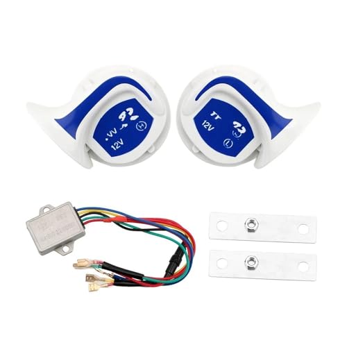 Cuerno de motocicleta de 115dB con señal súper ruidosa de 12V para coche