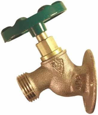 Arrowhead Brass 255LF Solid Flange Sill Faucet, Lead-Free, 1/2 FIP x 3/4 In. Hose Thread - Quantity 6