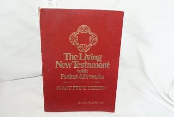 Paperback The Living New Testament, Psalms and Proverbs Book