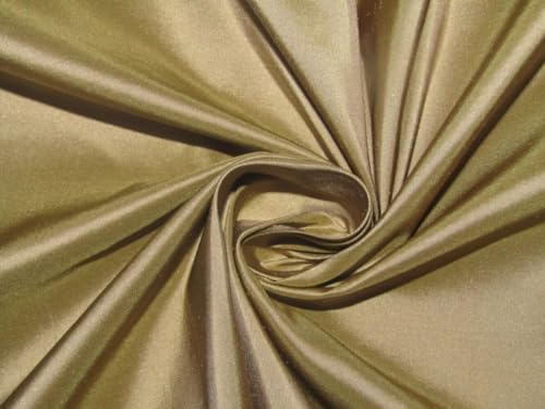 Tissu taffetas de soie couleur olive 137,2 cm de large TAF240 Soies