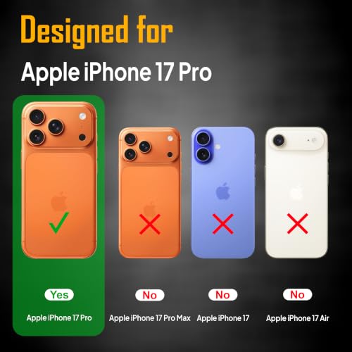 Image of ZAP CASE Matte Kickstand Case for iPhone 17 Pro | Magsafe Compatible | Premium Polycarbonate Back + Flexible TPU Bumper | Foldable Stand | Military-Grade Drop Protection | Anti-Fingerprint | Blue