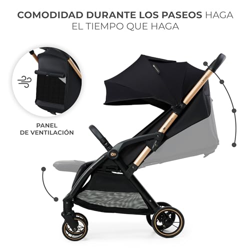 Variante de Kinderkraft silla de paseo APINO Negro 7,5 kg