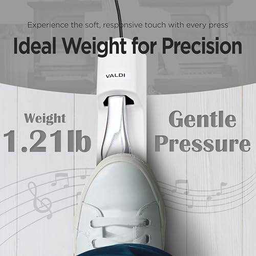 image for VALDI BP-3 Sustain Pedal - Universal Pedal for Keyboard Piano, Digital