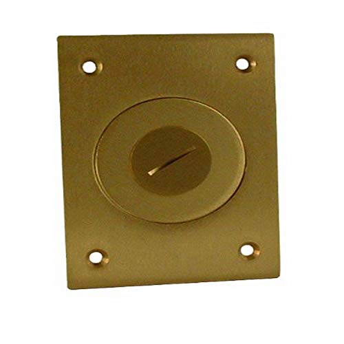 Super Deal Product Hubbell-Raco 6291 1-Gang Rectangular Floor Box Cover with Threaded Plug