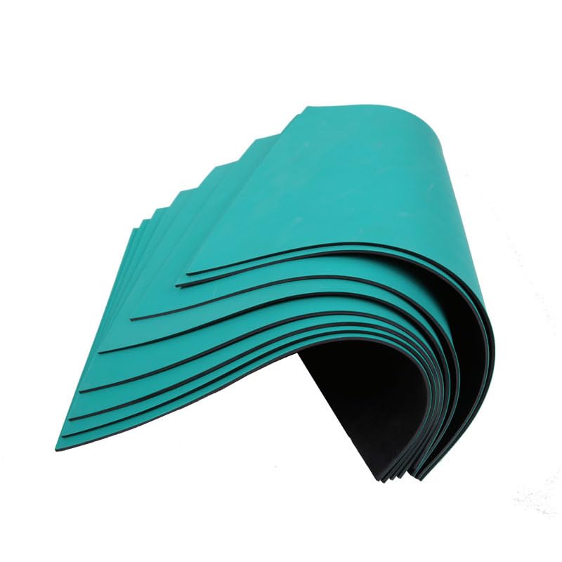 Alfombrilla antiestática resistente al calor, duradera, para banco de trabajo, para reparación y montaje, 30 x 40 cm (paquete de 10)