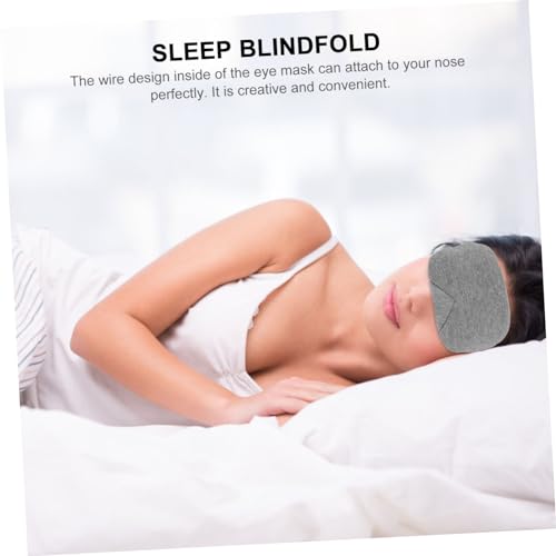 Didiseaon 3 Peças Máscara De Venda Blackout Protetor Para Os Olhos Sombreamento Tapa-Olhos Bloqueio