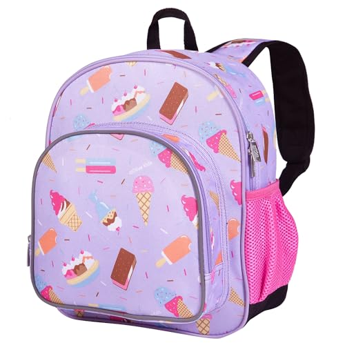 Image of Wildkin 12 Inch Toddler Backpack for Kids, Sweet Dreams | Ages 3-7, insulated front pocket - coordinates with matching Wildkin nap mats and water bottles