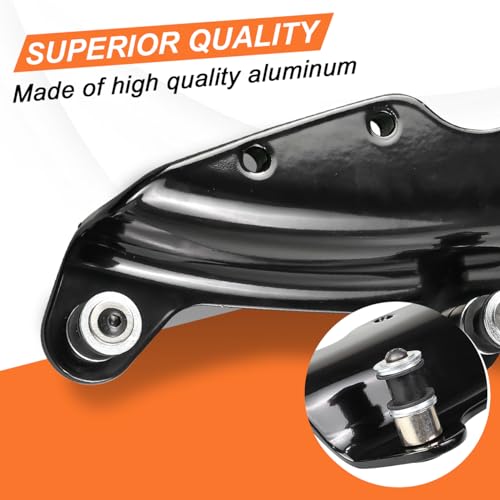 Kit de acoplamiento Touring negro con acabado resistente para Road Glide 2