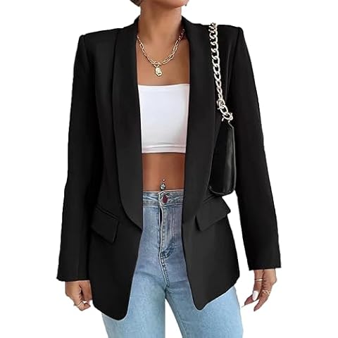 Blazer Femme LIAOPUFUS Élégant Cover