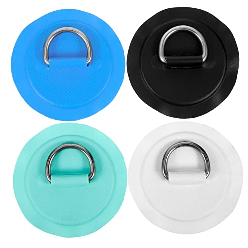 Anillos de cuerda D inoxidables para kayak accesorios portátiles de fijación y amarre para botes