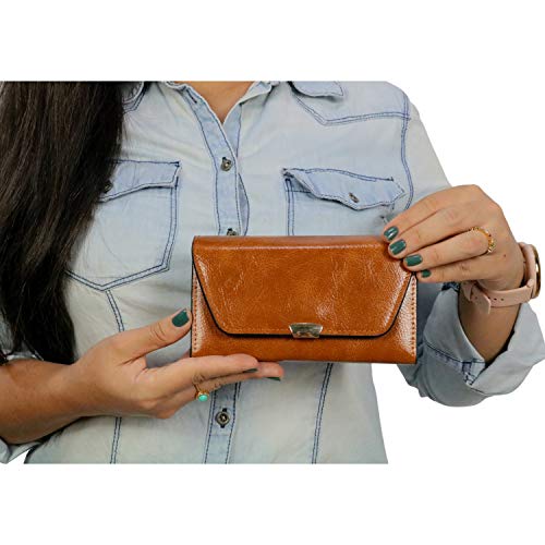 Kit Bolsa Feminina De Ombro E Bolsa Tiracolo Com Carteira (Caramelo)