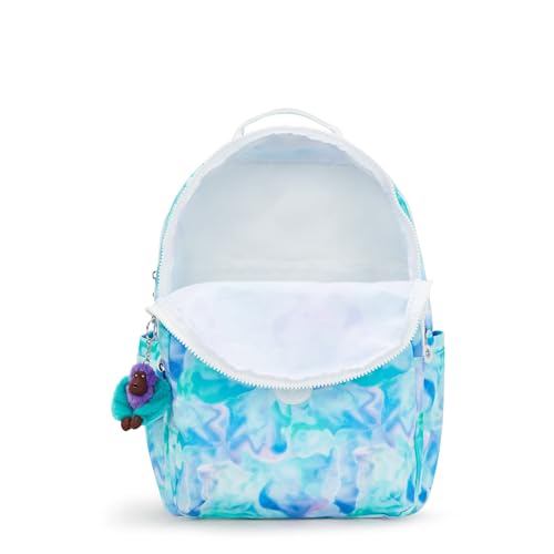 Image of Kipling Women's Seoul Extra Large 17 inch Laptop Backpack, Durable, Roomy with Padded Shoulder Straps, Built-In Protective Sleeve