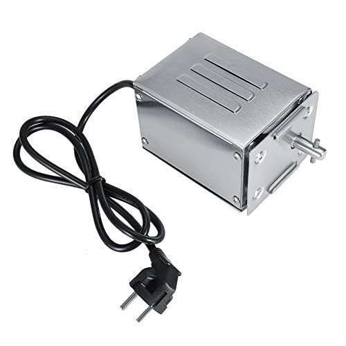 Longzhuo BBQ-Rotissor Moteur électrique pour brochette de barbecue en acier inoxydable 50-70 kg (prise européenne 220 V)