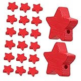 Forme d'étoile unique : la forme d'étoile distinctive ajoute une touche à vos décorations, breloques forme d'étoile, perles d'étoile patriotiques