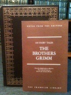 Leather Bound Brothers Grimm 100 Fairy Tales (Collected Stories by the World's Greatest Writers) Book