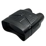 SPOFLYINN Infrared Night Vision Binoculars Outdoor High-Definition Digital Photo Video Black